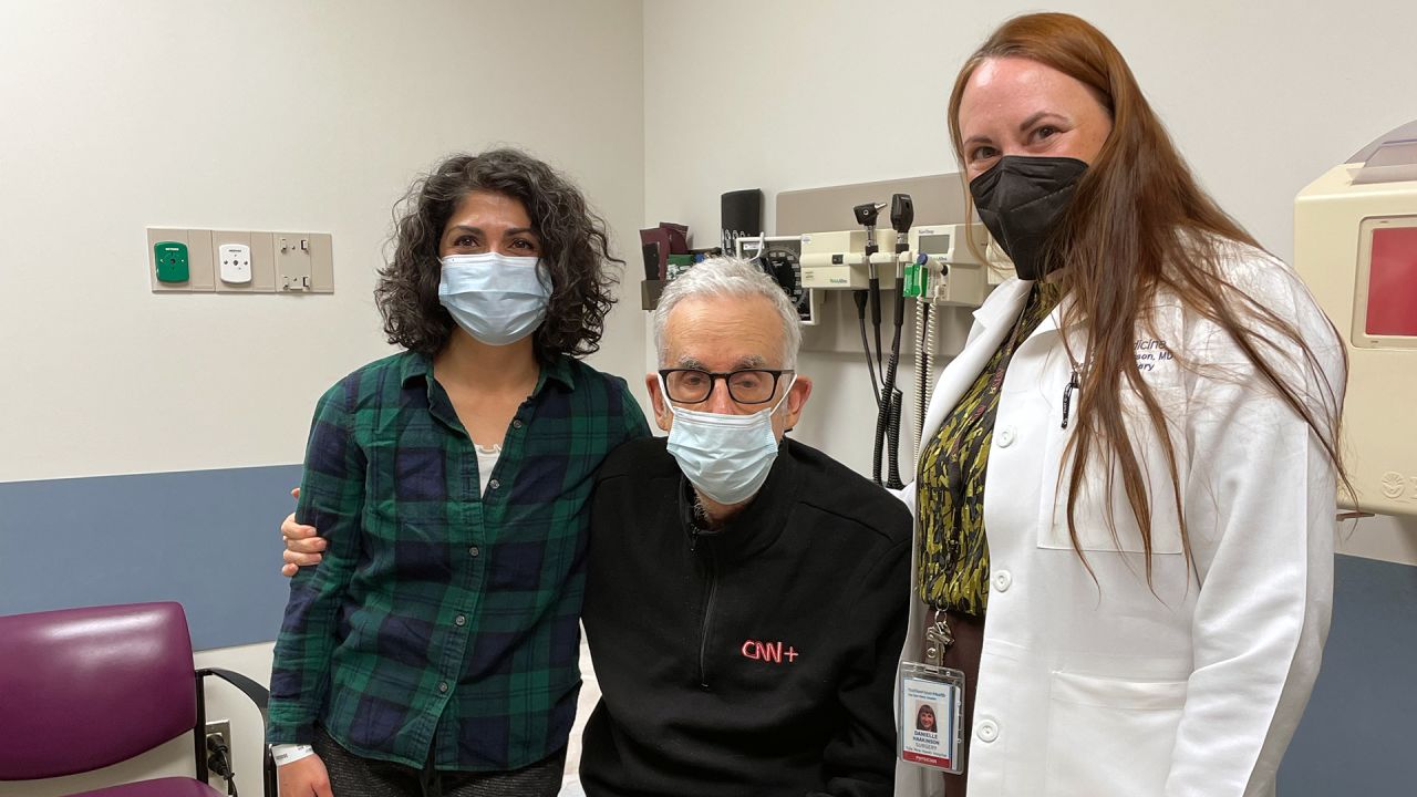 Samira Jafari, Richard Roth and Dr. Danielle Haakinson