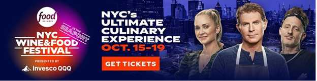 Tickets Available - New York City Wine & Food Festival – October 15-19