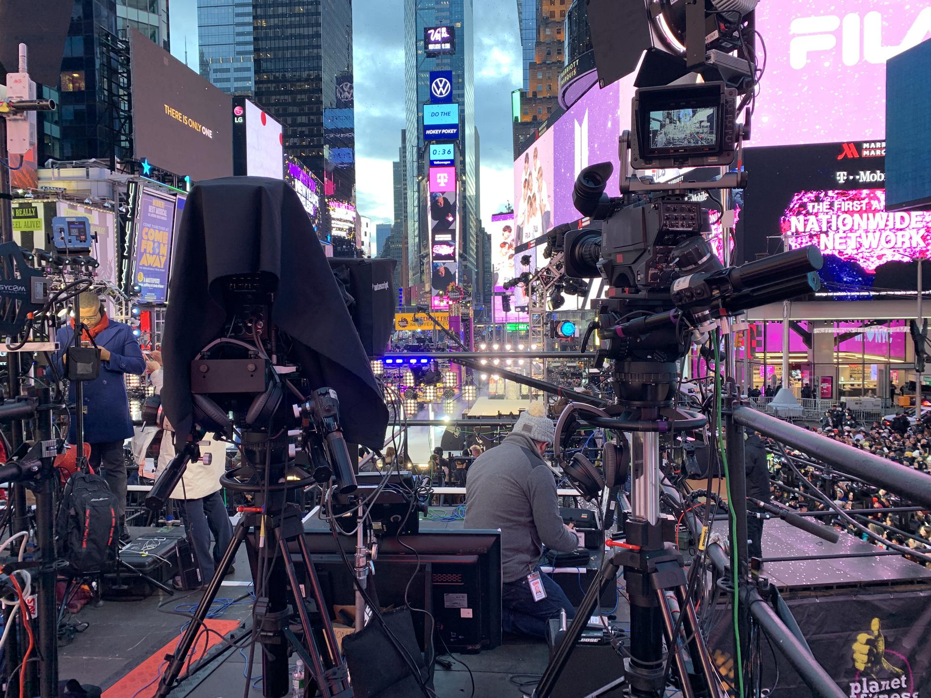 CNN's cameras overlook Times Square