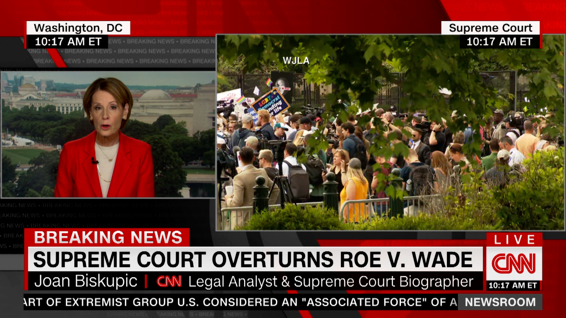 Biskupic's live report on Roe v. Wade overturned