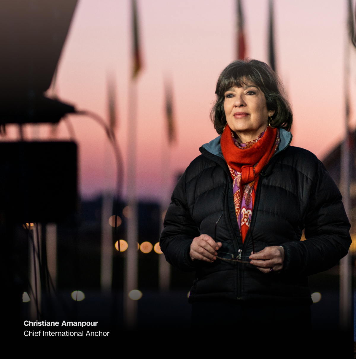 Christiane Amanpour, Chief International Anchor