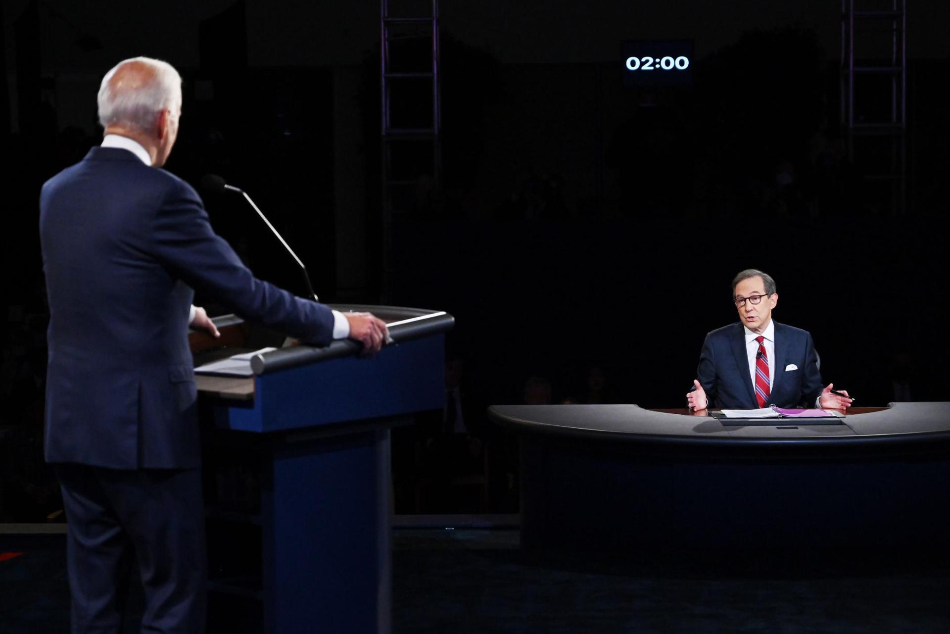 Chris Wallace moderates 2020 debate