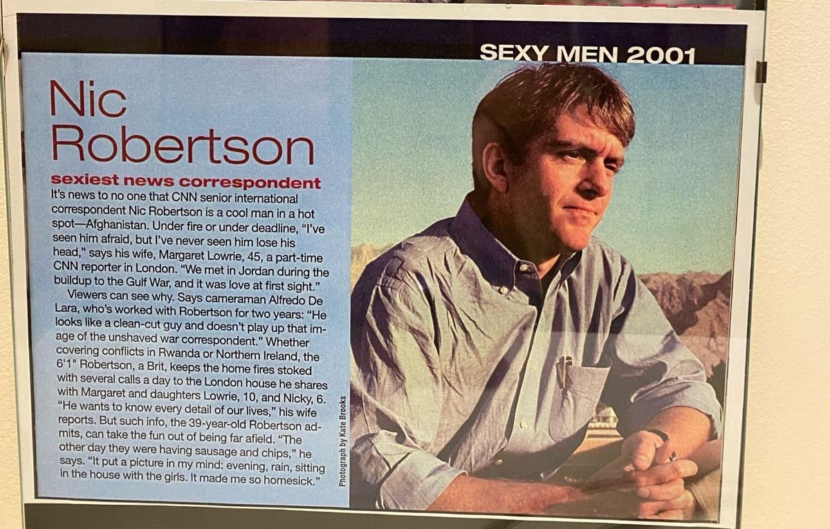 Nic Robertson in People Magazine