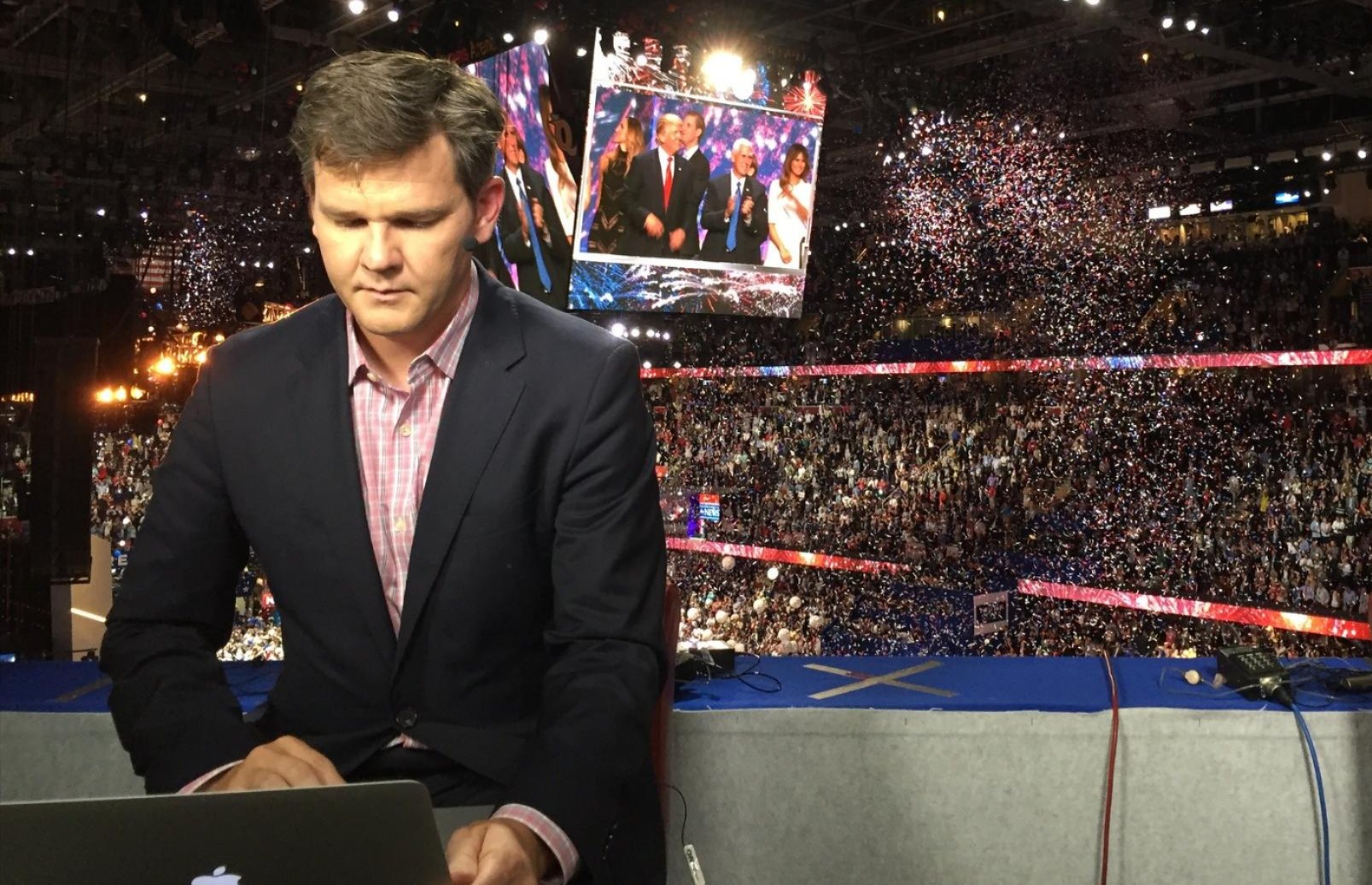 Zach Wolf at the 2016 Republican National Convention
