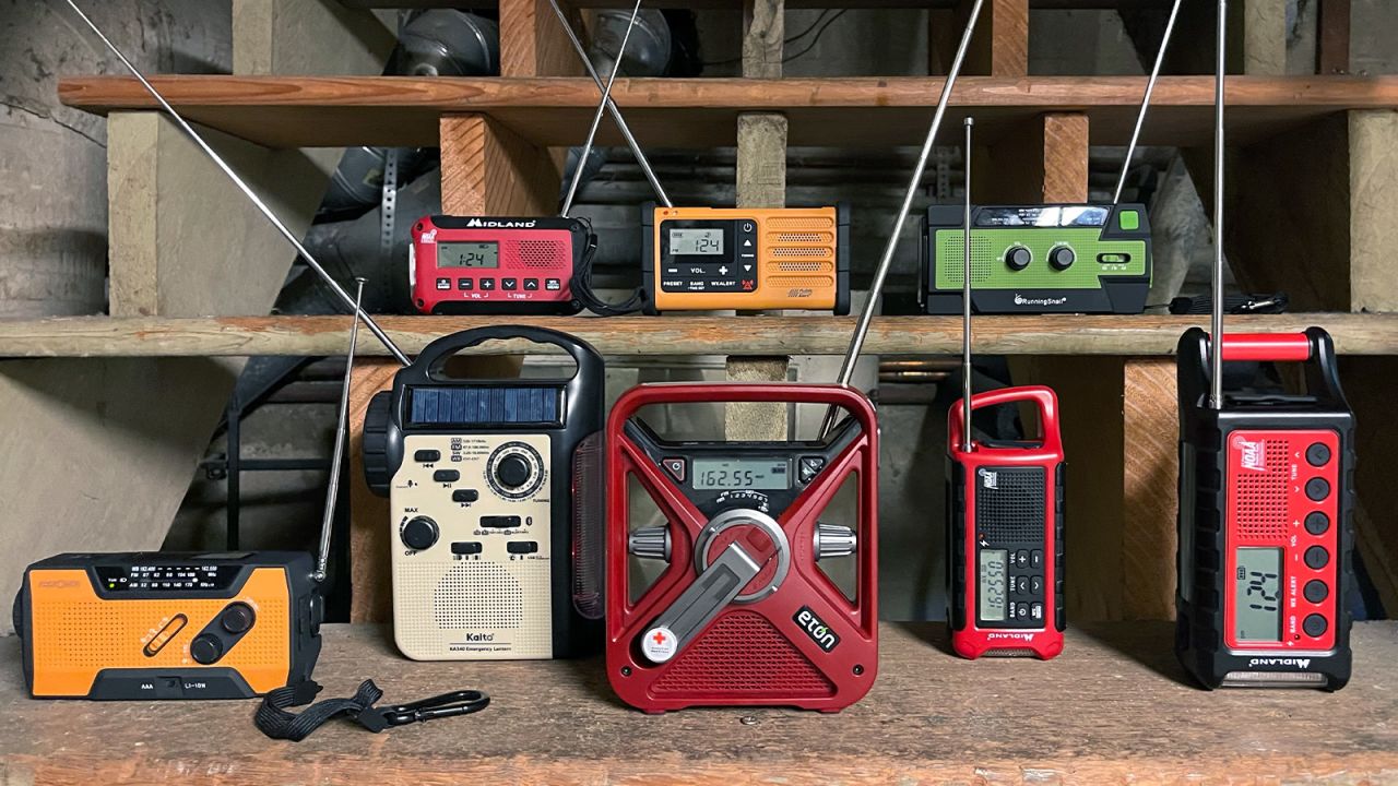 Variety of emergency radios