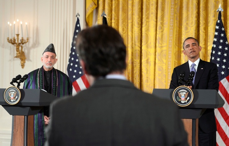 Collinson reporting at the White House