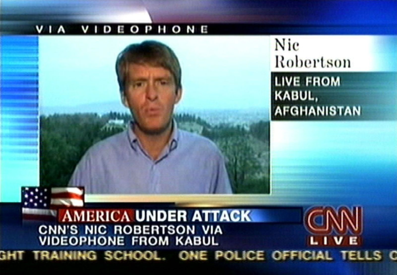 Nic Robertson live report on 9/11